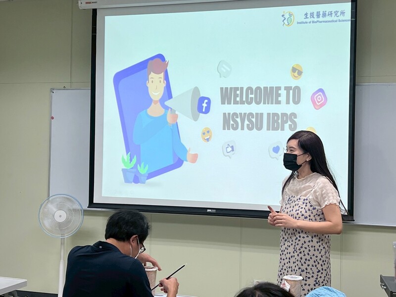 余靈珊老師致詞圖片